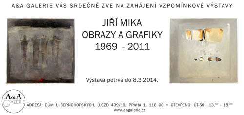 Jiří Mika - OBRAZY A GRAFIKY 1969 - 2011